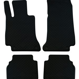 Set 4 Tappetini in Gomma Per MERCEDES Classe E 4p. e S.W. 16>20, 20> (W213-S213)