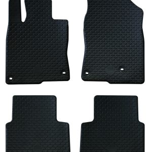 Set 4 Tappetini Auto in Gomma su Misura Per HONDA Civic 2016>2019, 2019> (FC,FK)