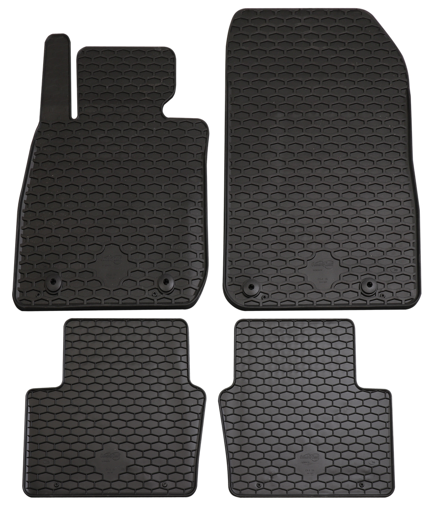 Set 4 Tappetini Auto in Gomma su Misura Per MAZDA CX-3 2015>2018, e 2018> (DK)