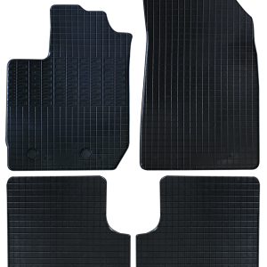 Set 4 Tappetini in Gomma su Misura Per DACIA Duster II dal 2018> (HM)