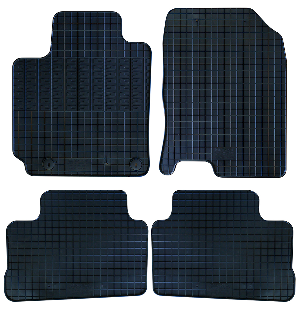 Set 4 Tappetini in Gomma Per HYUNDAI Kona 17> (OS) (anche ibrida, no elettrica)