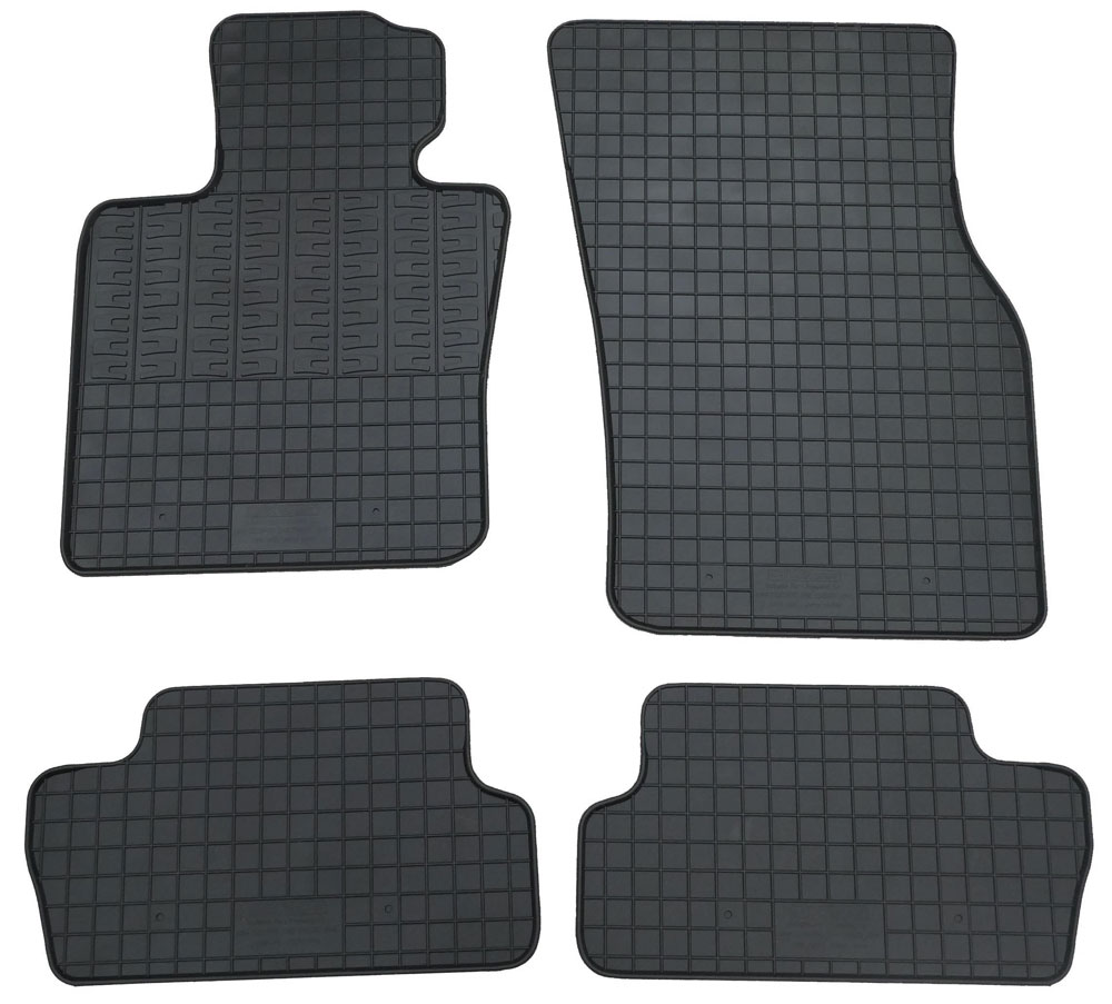 Set 4 Tappetini in Gomma su Misura Per MINI 3p. 2014>2018, e dal 2018> (F56)