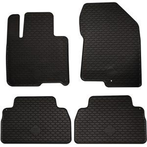 Set 4 Tappetini in Gomma Per HYUNDAI Santa Fe IV 18>20, 20> (TM) (no ibrida)
