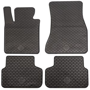 Set 4 Tappetini in Gomma su Misura Per BMW Serie 6 Gran Turismo dal 2017> (G32)