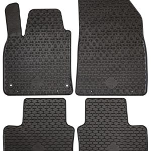 Set 4 Tappetini in Gomma su Misura Per RENAULT Clio V 5p. 19> (BF) anche ibrida
