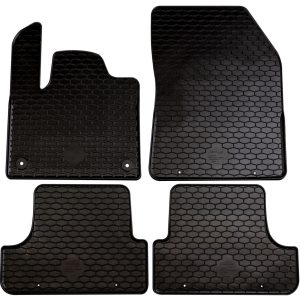 Set 4 Tappetini in Gomma su Misura Per PEUGEOT 3008 II ibrida dla 2020> (M)
