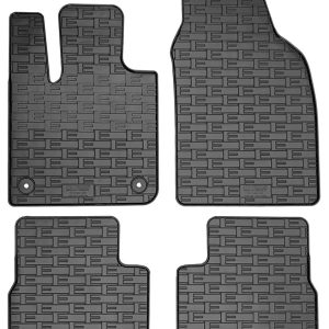 Set 4 Tappetini in Gomma su Misura Per FIAT 500 elettrica dal 2020> (332)