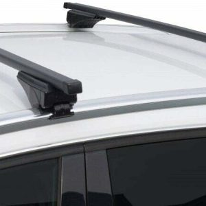 Per Mitsubishi ASX SUV (2010>) Kit Barre Portapacchi Portabagagli (RAIL CHIUSI)