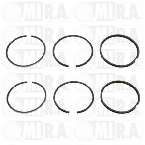 Fasce pistoni 77 mm 6 pz per Fiat 126P Ricambi per Auto d'epoca