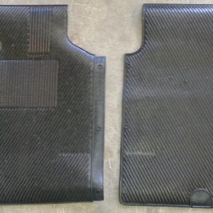 Per Fiat Ducato dal 2000>2005 Set 2 pz Tappeti Tappetini in Gomma Su Misura Nuovi