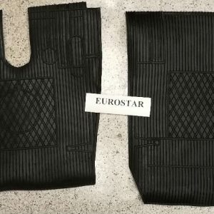Per Fiat Iveco Eurostar Set 2 pz Tappeti Tappetini in Gomma Su Misura Nuovi