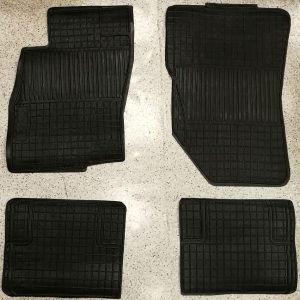 Per Fiat Grande Punto 2005> Set 4pz Tappeti Tappetini in Gomma Su Misura Nuovi