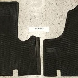Per Fiat Scudo Tutti i Modelli Set 2 Tappeti Tappetini in Gomma Su Misura