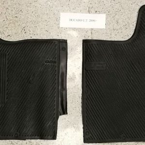 Per Fiat Ducato dal 2006>2014 Set 2pz Tappeti Tappetini in Gomma Su Misura Nuovi