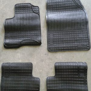 Per Fiat Panda dal 2012> Set 4 pz Tappeti Tappetini in Gomma Su Misura