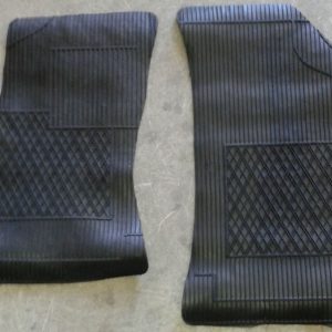 Per Fiat Doblo Van dal 2010> Set 2 pz Tappeti Tappetini in Gomma Su Misura
