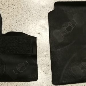 Per Smart Fortwo dal 1998>2014 Set 2 pz Tappeti Tappetini in Gomma Su Misura
