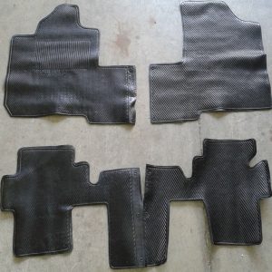 Per Fiat Multipla Set 4 Tappeti Tappetini in Gomma Su Misura