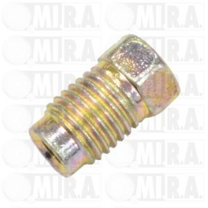 Nipplo lungo per tubo freno M10x1,25 per Fiat 500 Ricambi per Auto D'epoca