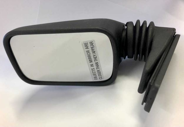 Baby Turbo Specchietto Retrovisore Dx (Passeggero) Manuale Universale Nero per Auto