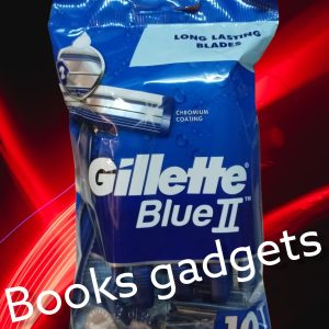 9 Confezioni (90 Lamette) Gillette Blue II Lametta Bilama Rasoio usa e Getta