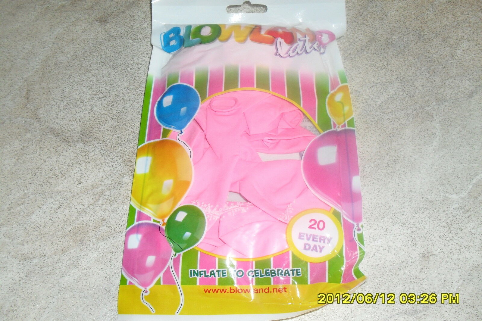 OFFERTA 20 PALLONCINI PALLONI BATTESIMO ROSA TONDI FESTE ANIMAZIONE ANIMATORE
