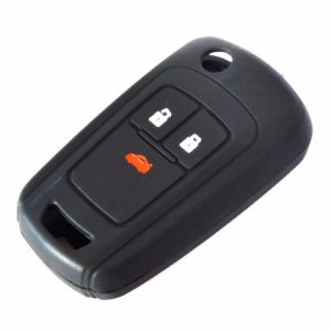 GUSCIO CHIAVE PER OPEL IN SILICONE NERO