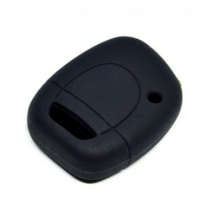GUSCIO CHIAVE PER RENAULT IN SILICONE NERO