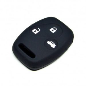 GUSCIO CHIAVE PER HONDA IN SILICONE NERO