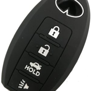 GUSCIO CHIAVE PER INFINITI IN SILICONE NERO