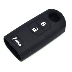 GUSCIO CHIAVE PER MAZDA IN SILICONE NERO