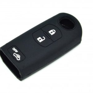 GUSCIO CHIAVE PER MAZDA IN SILICONE NERO