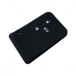 GUSCIO CHIAVE PER RENAULT IN SILICONE NERO