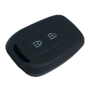 GUSCIO CHIAVE PER RENAULT IN SILICONE NERO