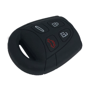 GUSCIO CHIAVE PER SAAB IN SILICONE NERO