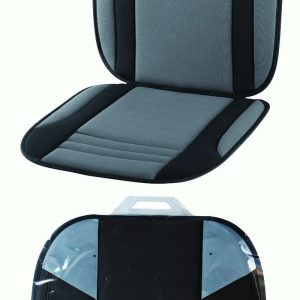 Coprisedile Singolo per Auto Grigio/Nero Mr Black Stripe Universale Copri Sedile