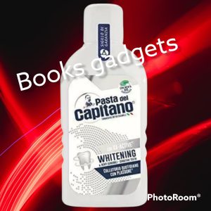 9 pezzi Pasta del Capitano Colluttorio Whitening 400ml Denti Sensibili