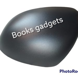 Per Fiat 500x dal 2015 Calotta Sx (Guidatore) Nera Goffrata per Specchietto Retrovisore