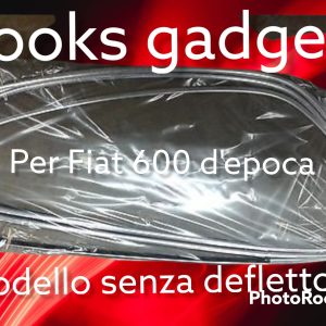 Per Fiat 600 d'epoca Kit 4 pz Raschiavetri Tipo Lungo Senza Deflettore Raschiavetro