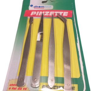 Set 4 Pz Pinze Pinzette di Precisione Pinzetta Orologi Orologio