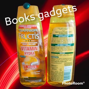 6 pz Garnier Fructis Shampoo Fortificante Vitamin Hydra Arricchito Vitamina B6