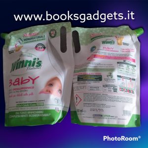 9 pezzi Winni's Baby Detersivo+Ammorbidente ipoallergenico Tessuti delicati sulla Pelle