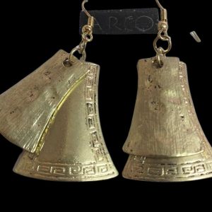 Arcò Bijoux Orecchini Pendenti Donna Metallo Col.Oro Campane Vintage Classico
