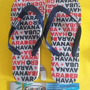 Cubanitas Infradito Bikini Ciabatte Cuba Mare Piscina Moda Casual Uomo Ragazzo Havana