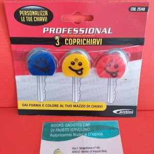Kit 3 pz Copri Chiavi Colorati Smile Coprichiave Coprichiavi Guscio Chiave