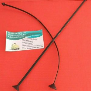 Per Fiat 127 III Serie Coppia Tiranti Plastica per Mensola Cappelliera Posteriore