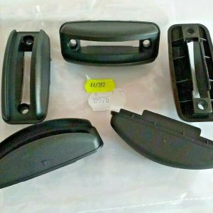 Per Fiat Panda Kit 5 Pz Mostrina Leva Sgancio Sedile Dx/Sx Ricambi Auto D'epoca