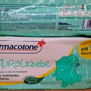 3 Conf (216 Salviettine Baby) Farmacotone Natural Bebè Salviette Aloe Ph Neutro