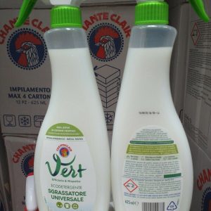 6 pezzi Chante Clair VERT Sgrassatore Universale Ecodetergente Ipoallergenico 625ml