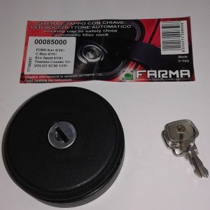 PER FORD TOURNEO COURIER dal 2013> TAPPO SERBATOIO CARBURANTE BENZINA CON 2 CHIAVI